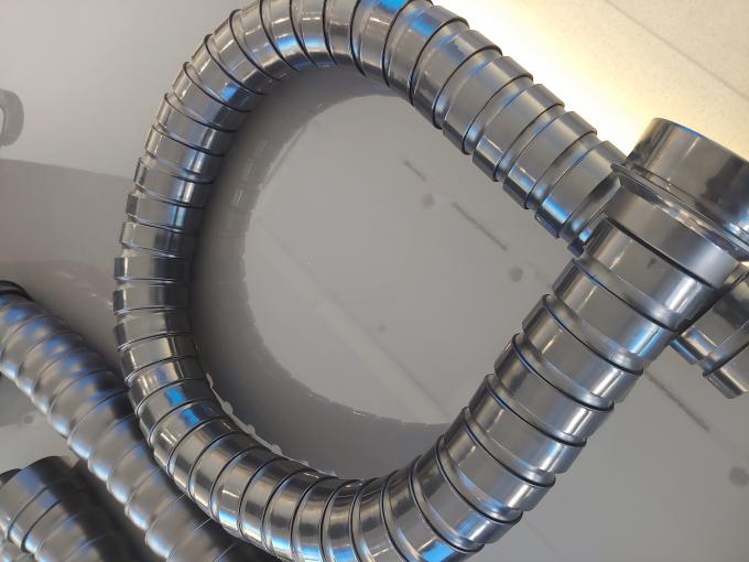 Flexible Length 65mm Fume Extractor Accessories Standard Size