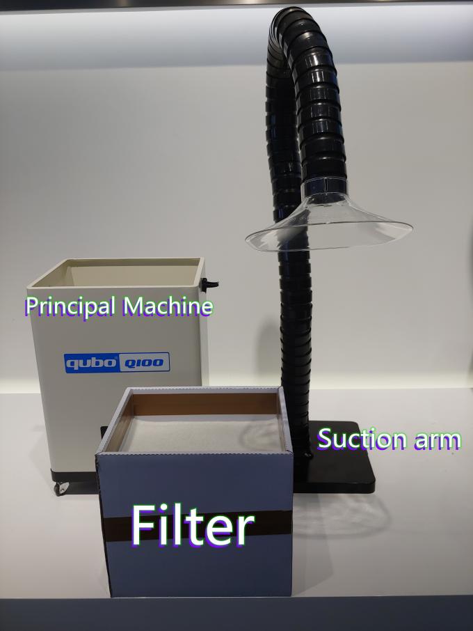 Lightweight 11kg HEPA Fume Extractor 80W Laser Marking Fume Extractor 0