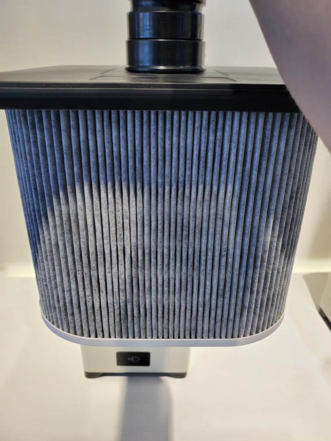 220 M3/H Tabletop Laser Marking Fume Extractor 80W