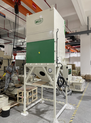 Dust Collector Pulse Jet Self-cleaning System For Wood Working Metal Polishing With Cylinder Filter