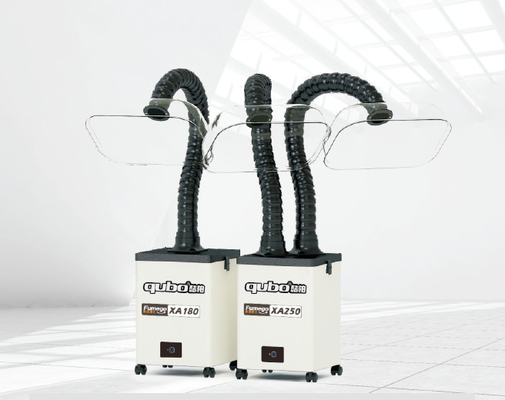 150W Laser Marking Fume Extractor Soldering With 2 Suction pipes