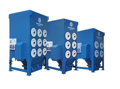 Dust Collector For Laser Cutting Machine Physical Cutter With Nine Cartridge Filters
