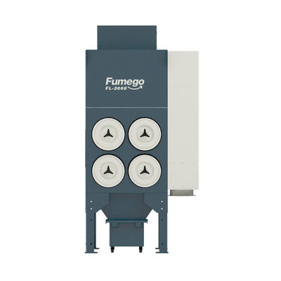 High Negative Pressure 380V 5500W Laser Fume Extractor