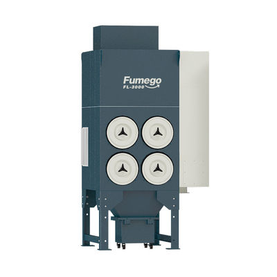 High Negative Pressure 380V 5500W Laser Fume Extractor