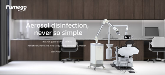 Durable 36kg Dental Aerosol Suction Unit 3 layers filters