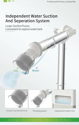 Large Suction Power 350W Dental Aerosol Suction Machine With UV Lamp