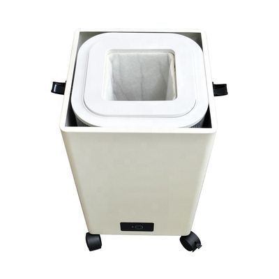 Fume Extractor For Co2 Laser Cutting Marking Soldering Machine With 3 Layers Filters And Bamboo Tube