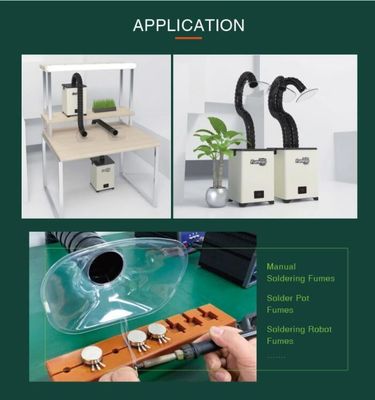 Stand 70W Moxibustion Fume Extractor For Beauty Salon
