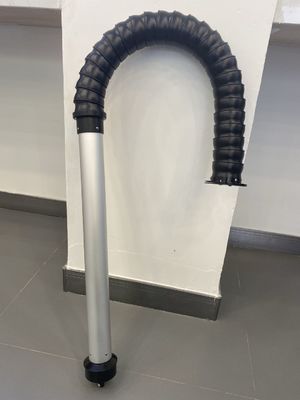 75mm Fume Extractor Accessories Black Welding Fume Extraction Hose