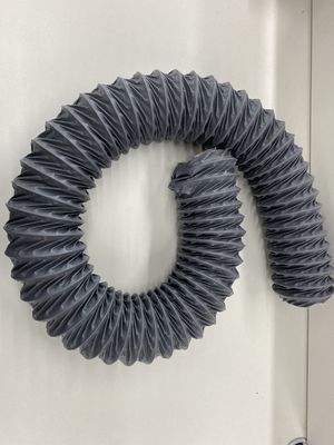 75mm Fume Extractor Accessories Black Welding Fume Extraction Hose