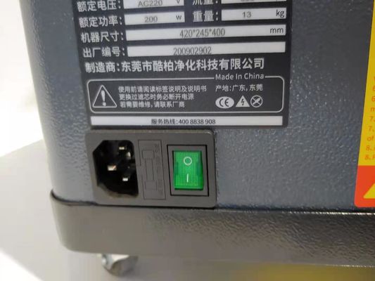 Double Suction Arm ROHS Laser Cutting Fume Extractor Movable