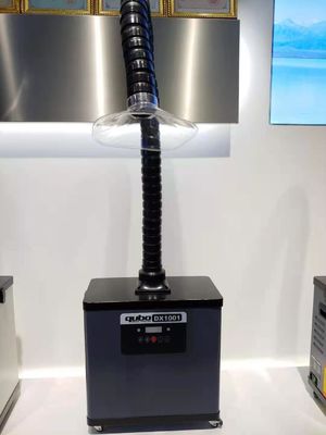 Digital Panel Lightweight 12kg Hair Salon Fume Extractor Mental Frame
