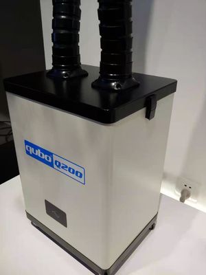 Mini Pot 150W Salon Air Filter With Light Alarm