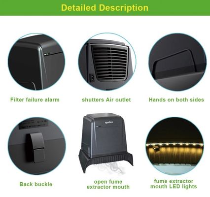 5800r/Min Desktop Mini Solder Fume Extractor