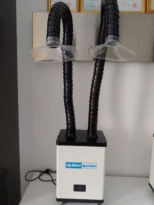 Movable 1800pa Laboratory Fume Extractor Noise Canceling
