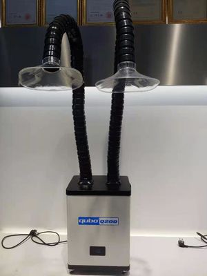 Stable 5800r/Min Hair Salon Fume Extractor Height 480mm