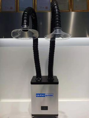 Stable 5800r/Min Hair Salon Fume Extractor Height 480mm