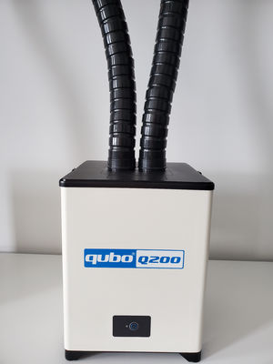 Lightweight Laser Marking Fume Extractor Portable With 2 Suction Arm