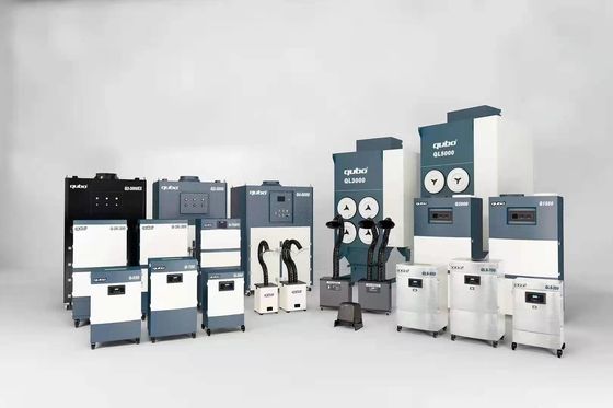Mobile 500W Laser Dust Collector For Cutting Welding Machine With Explosion Proof Function And Fire Proof