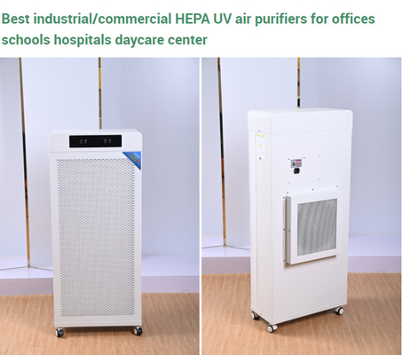 Medical Grade UV Air Purifier Portable 65db With HEPA Filter