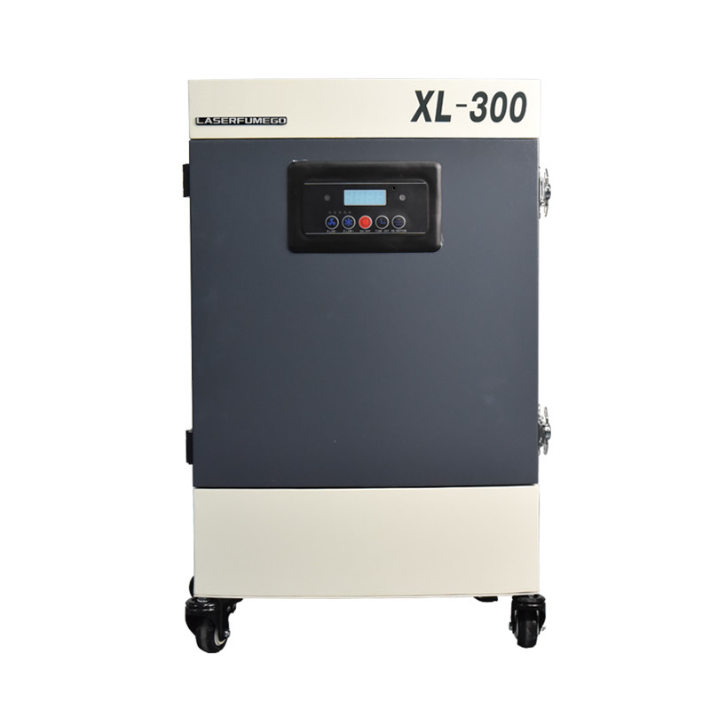 HEPA Air Flow Portable Fume Extractor For Co2 Laser Welding Mobile Dust Collector